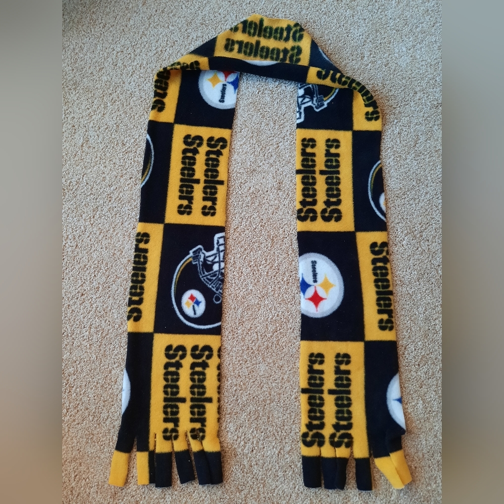 Fleece winter scarf